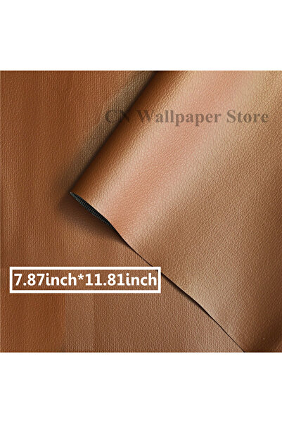 Choice Light Brown 20X30cm Repair Patches Self-Adhesive Leather PU Leather Fa...