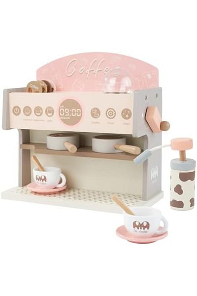 Star Kids Wooden Coffee Maker for Children by Hawthyhome