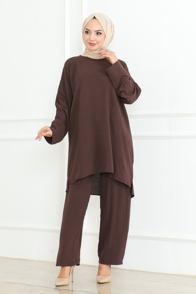 Mestore بدلة بنية 105