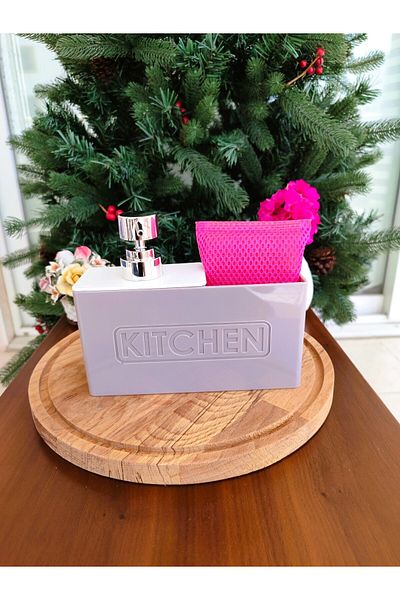 Madame Coco Galya Lautre Kitchen Liquid Soap Dispenser - 18X6X15 cm