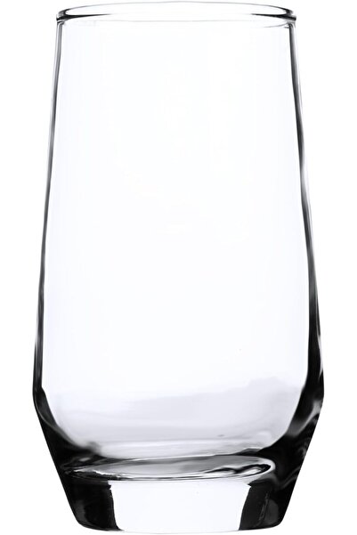 ALSAIF 6-pieces Glass Cup Set, Designed With A Wide Opening And A Stable Base, 390ml