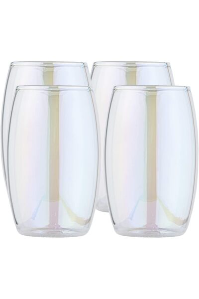 ALSAIF Set Of 4 Glass Cups 300ml With 1800ml Water Pitcher By Zaid