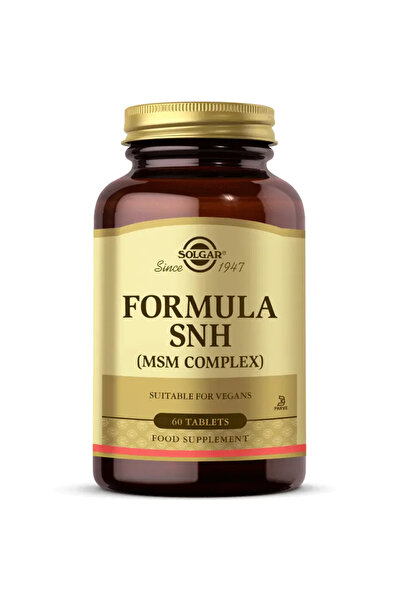 Solgar Formula SNH 60 Tablet - (SKT: 02/2026)
