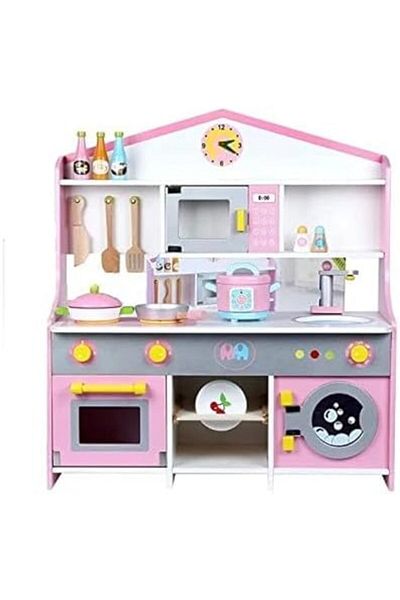 Basma Wooden Kitchen Tool Playset for Kids by Basma, 32-2017