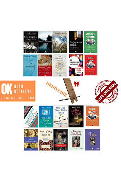 Ayrıntı Yayınları Irvin D. Yalom set / Bağışlanan Terapi - Bir Psikiyatristin...