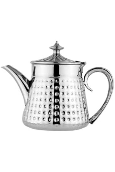 ALSAIF Practical 35 oz teapot from Saif, heat resistant, chrome color