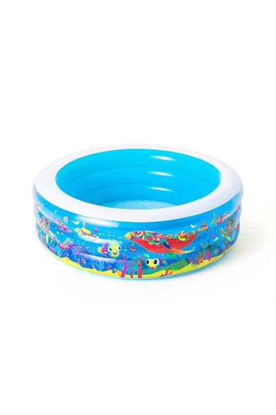 BESTWAY Inflatable Circular Fish Pool - 3 Layers Wide - 152x51 cm