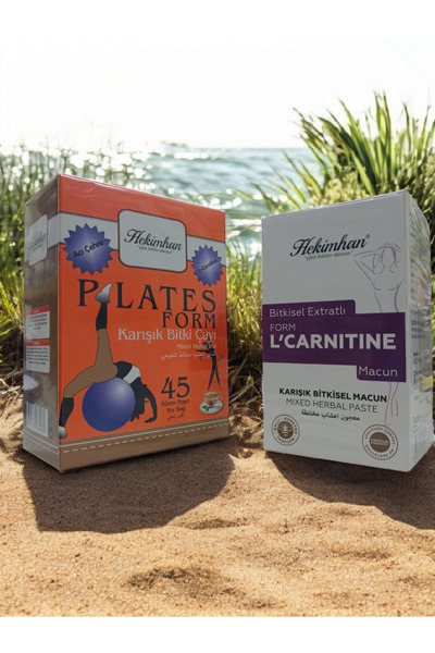 Hekimhan L'carnitineli Detoks Form Seti Pilates Form Çay 45 Li & L'carnite Ma...