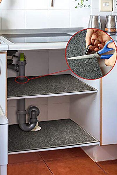 Leiste Kitchen Bathroom Cabinet Sink Faucet Sink Under Faucet Water Absorbent Mat Anti-Water Leak Mat Papas