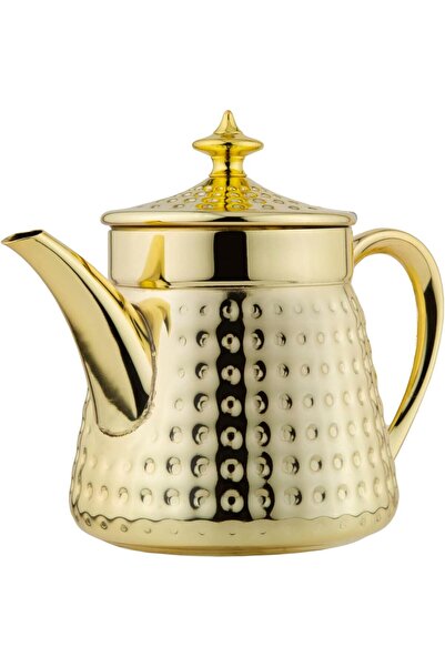 ALSAIF Practical 35 oz teapot from Saif, heat-resistant, gold color