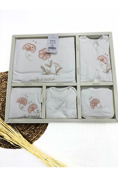 Bebitof New Models 2025 // Cute Ladybug 10-Pack Hospital Release 1375 Ecru and Salmon Colored