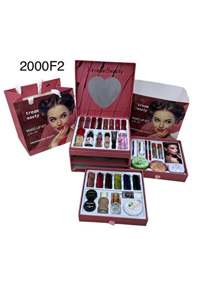 Xtream Beauty صندوق مكياج فاخر متعدد الفئات من إكستريم بيوتي