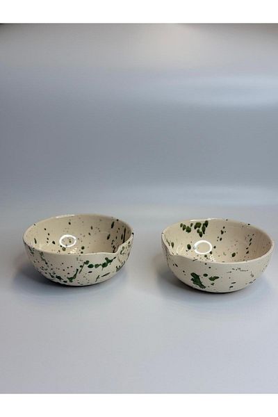 Most Home Set of 2 Matcha Bowls - Tea Blend