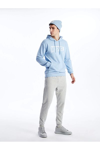 LC Waikiki Ανδρικό αθλητικό παντελόνι Jogger XSIDE Grey Slim Fit