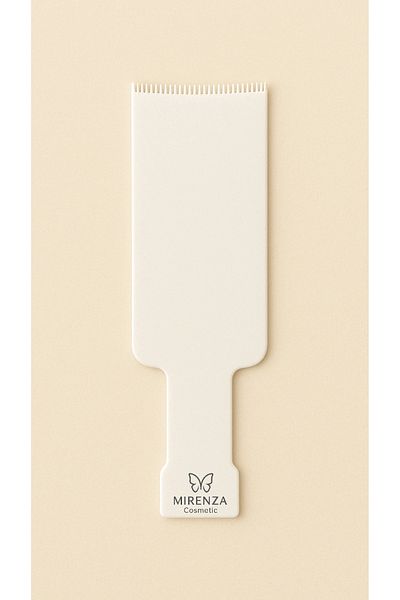 Nano Absolute White Mech Spatula Hair Coloring Apparatus Hairdresser Type Balayage Ombre Application Apparatus
