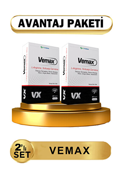 Rcfarma Vemax 30 Kapsül 2 Kutu ( Avantajlı Paket )