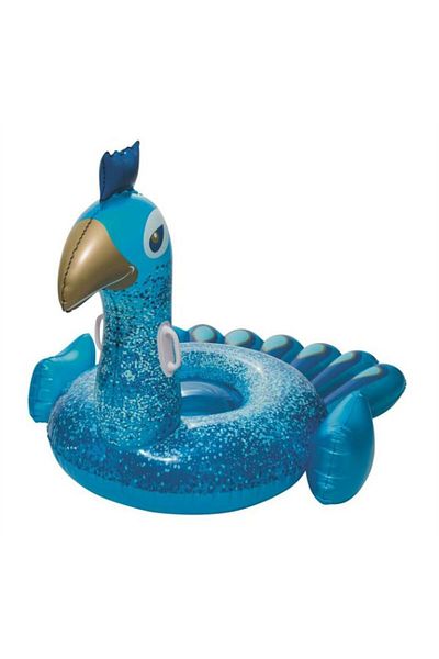 BESTWAY Peacock Pool Float - 40 x 12 x 40 cm - Blue