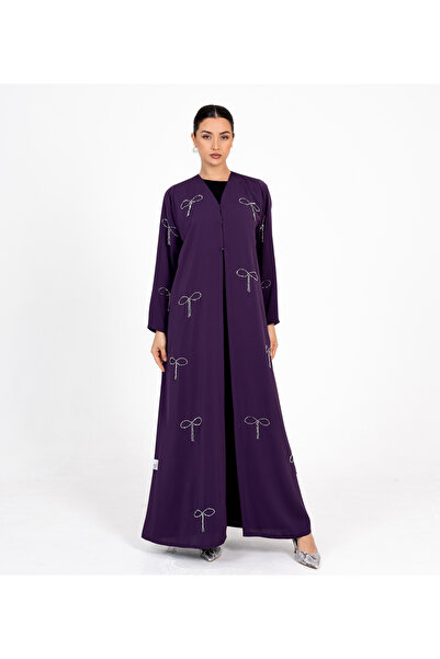 Rosette Abaya Purple-R-202523