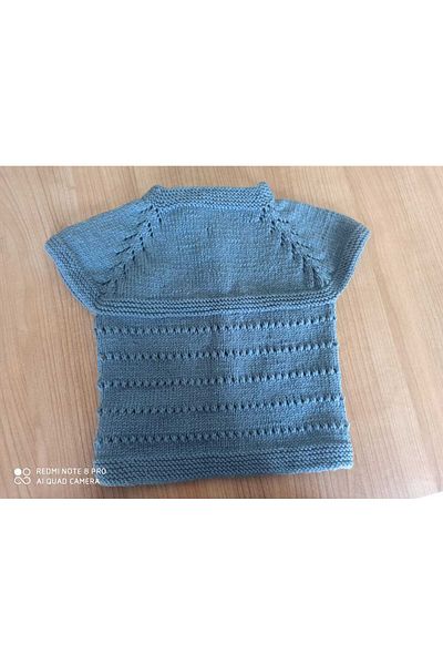 Vizyonmed Baby Vest (Hand Knitted)