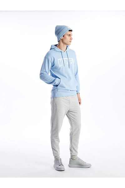 LC Waikiki Ανδρικό αθλητικό παντελόνι Jogger XSIDE Grey Slim Fit