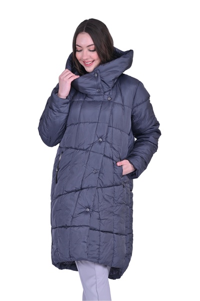 Invee 6864 Palton gri gonflabil