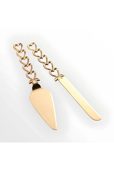 Zuccara Maison 2'li Lüx Pasta Bıçak ve Spatula Seti