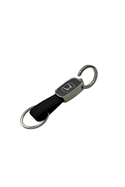 platin hediyelik Hundai Logo Leather / Steel Keychain , Steel Keychain