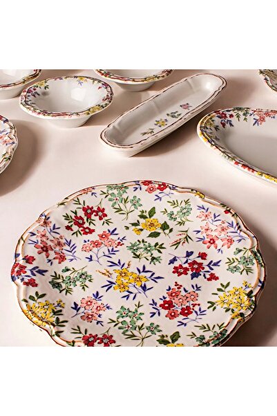 Zuccara Maison Snippy Rosso 6'lı Servis Tabağı