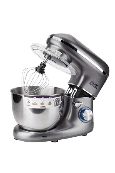 GENERAL Stand Mixer with a Power Of 1100 Watts - 5 Liters - Silver - XPSM-900-20MG