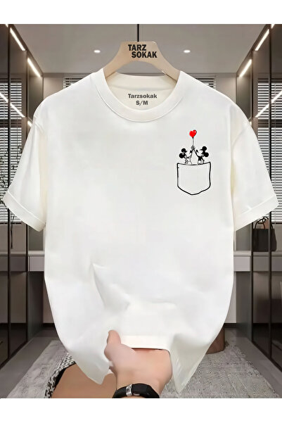 Tarzsokak Tricou UNISEX Mickey Minimalis Print