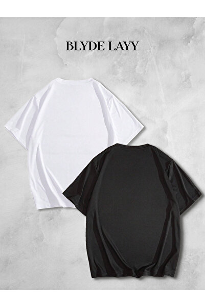 BLYDE LAYY Σετ Dear Couple: Σετ μπλουζάκι 2 τεμαχίων με σχέδιο Pigeon Blyde Layy