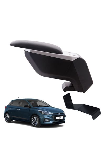 3 Tıkla Hyundai I20 2021 Gray-black Armrest Armrest with Steel Foot Without Punching