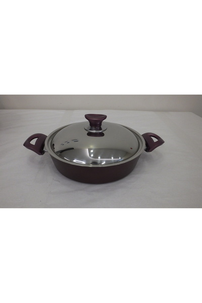 Arzu Çelik - 26 cm Non-Stick Pot - Karnıyarık Pot