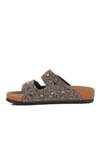 Pierre Cardin Pc-7552 Orthopedic Women's Stone Slippers