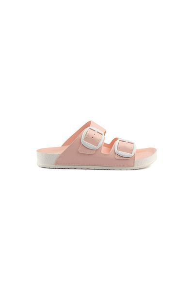 Roy Jones Εργονομικές γυναικείες παντόφλες PastelSteps Two Buckle Άνοιξη-Καλοκαίρι
