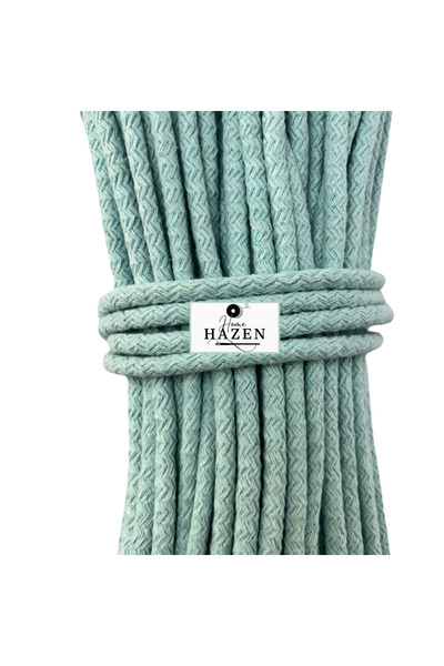 Hazen Home Kordon İp Pamuklu 6-7 mm 45-50 Metre 1 Kg İp Sepet Supla Çanta - M...