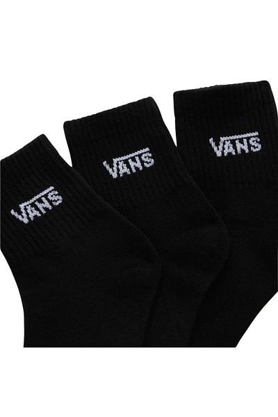 Vans Чорапи Half Crew (3 ЧИФТА) Черни дамски чорапи