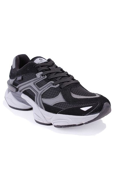 Hammer Jack Rene 10125009   Black Orthopedic Casual Leather Men's Sneakers