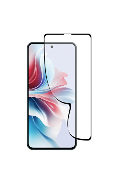 corcishop زجاج واقي لشاشة Oppo Reno 11F كامل التغطية من الألياف النانوية