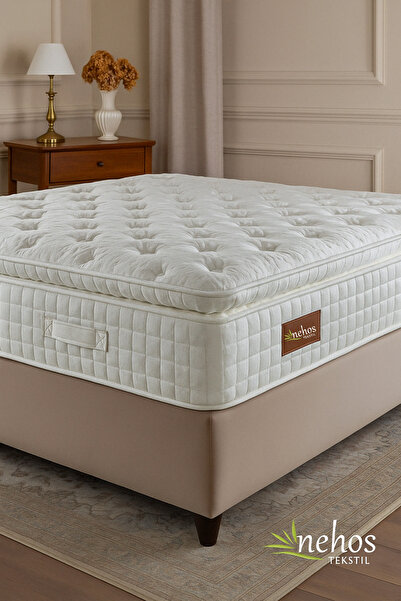 Nehos tekstil King Master Lüks Bedding Nano Ortopedik Gizli Pedli Yatak