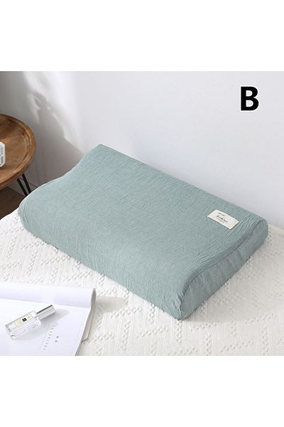 Choice 30x50cm B Nordic Printed Cotton Latex Pillowcase Bedroom Sleeping Memory Foam Pillows Case Washable