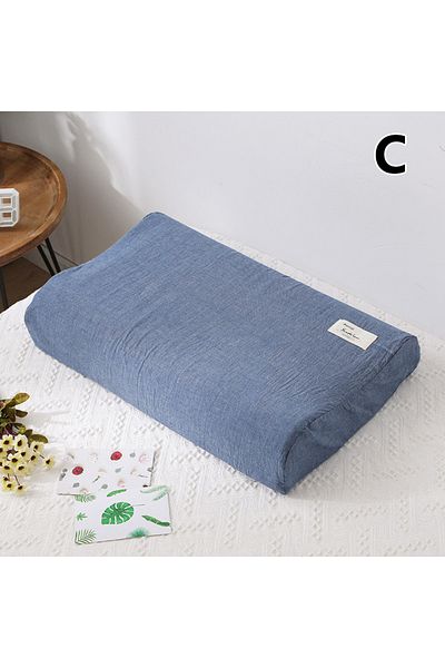 Choice 30x50cm C Nordic Printed Cotton Latex Pillowcase Bedroom Sleeping Memory Foam Pillows Case Washable