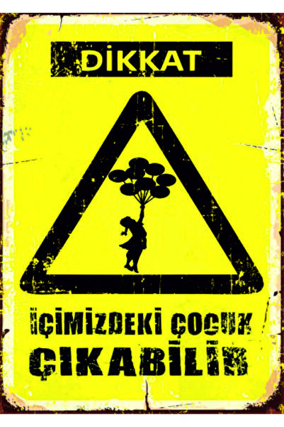 HobiShop Ahşap MDF Poster (27x18cm)