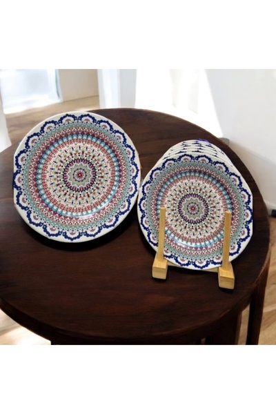 Zuccara Maison Canlı Desenleriyle Sofranıza Enerji Katın: 7 Parça Servis ve P...