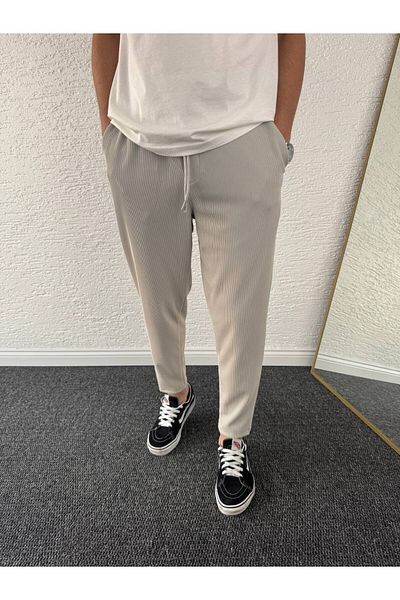 beuivo Men's Corded Baggy Byf Pants