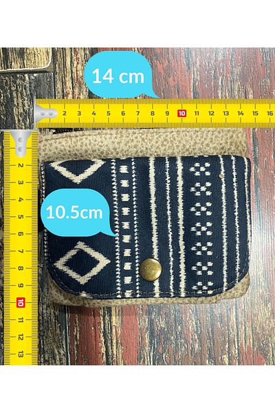 Street Bag Ethnic Authentic Bohemian Multi Pocket Wallet Daily Travel Use Easy Portable Waterproof