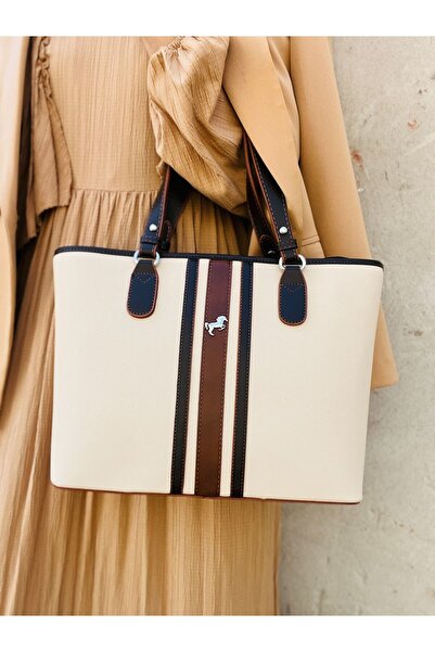 H&D COLLECTİON Miami Polo Clup Large Size Handbag