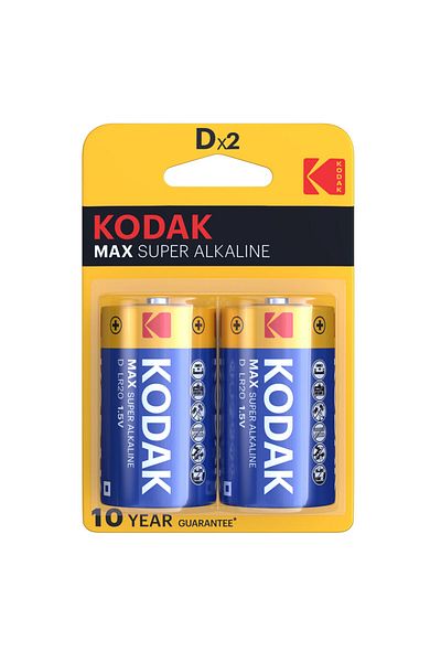 Kodak Kodak D2 MAX Super 1.5V Alkaline Batteries