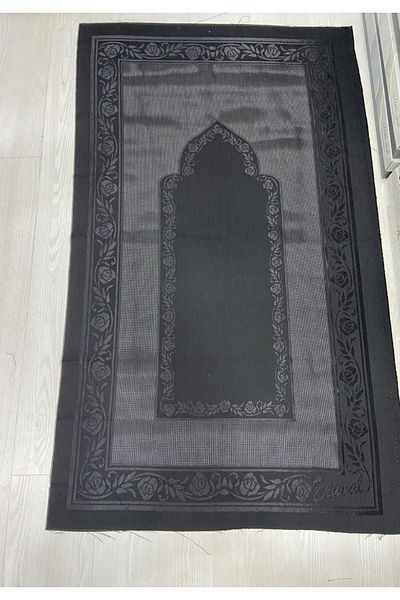 HMZ Etamin Embroidered Board Single Prayer Mat. (80X135) Embroidered Single Prayer Mat.