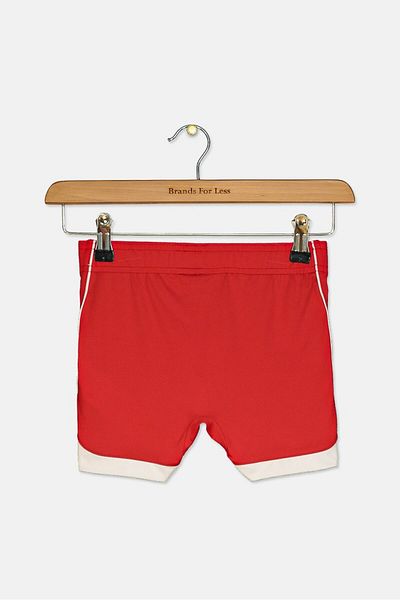 MIZUNO Kids Girl High,kyu Tight Jg Shorts, Red And White